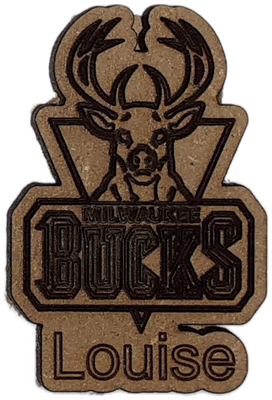 Magnet - Logo sport Basket Bucks personnalisable